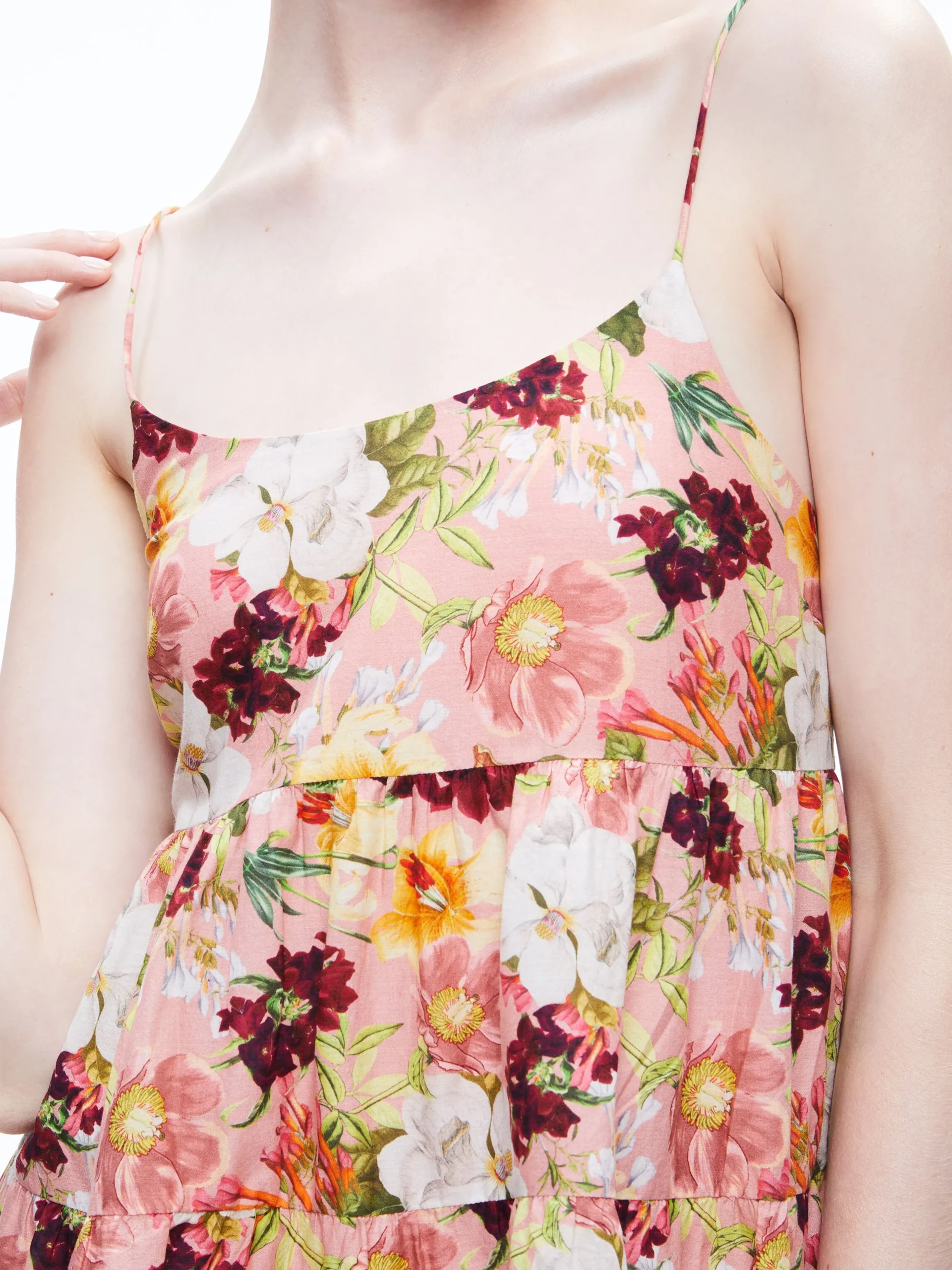 Alice and Olivia MINI|DRESSES*COLLEEN BABYDOLL MINI DRESS