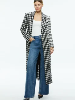 Alice and Olivia ESSENTIALS|JACKETS + COATS*COLLEY LONG TWEED COAT