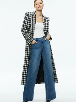 Alice and Olivia ESSENTIALS|JACKETS + COATS*COLLEY LONG TWEED COAT