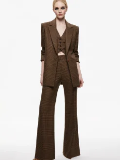 Alice and Olivia ESSENTIALS|JACKETS + COATS*COLLEY NOTCH COLLAR BLAZER