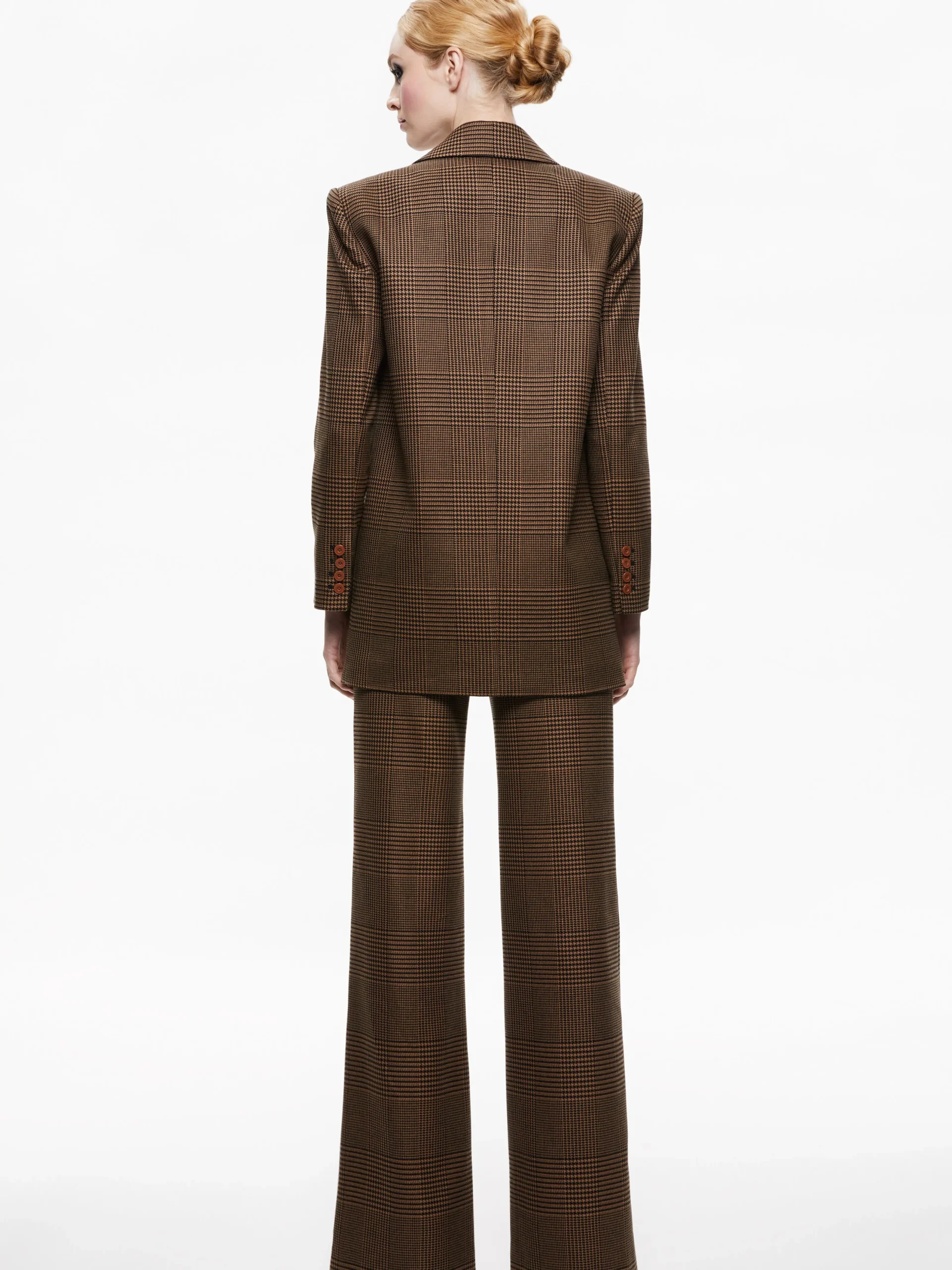 Alice and Olivia MATCHING SETS*COLLEY NOTCH COLLAR BLAZER + ZONA HIGH WAISTED MINI SKIRT