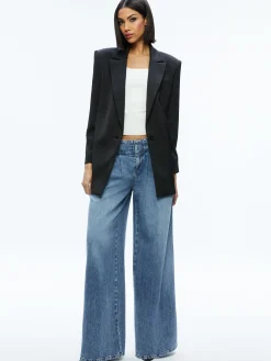 Alice and Olivia ESSENTIALS|THE WORKWEAR EDIT*COLLEY OVERSIZED BLAZER