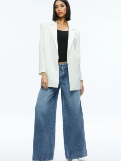 Alice and Olivia ESSENTIALS|THE WORKWEAR EDIT*COLLEY OVERSIZED BLAZER
