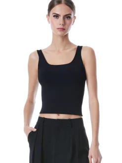 Alice and Olivia ESSENTIALS|TOPS*DARYN SCULPTING TANK
