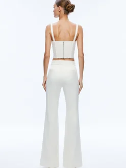 Alice and Olivia PANTS*DEANNA HIGH WAISTED BOOTCUT PANT