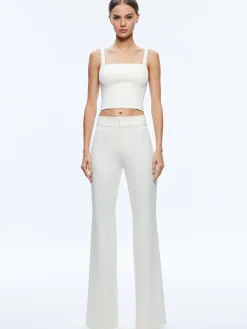 Alice and Olivia PANTS*DEANNA HIGH WAISTED BOOTCUT PANT