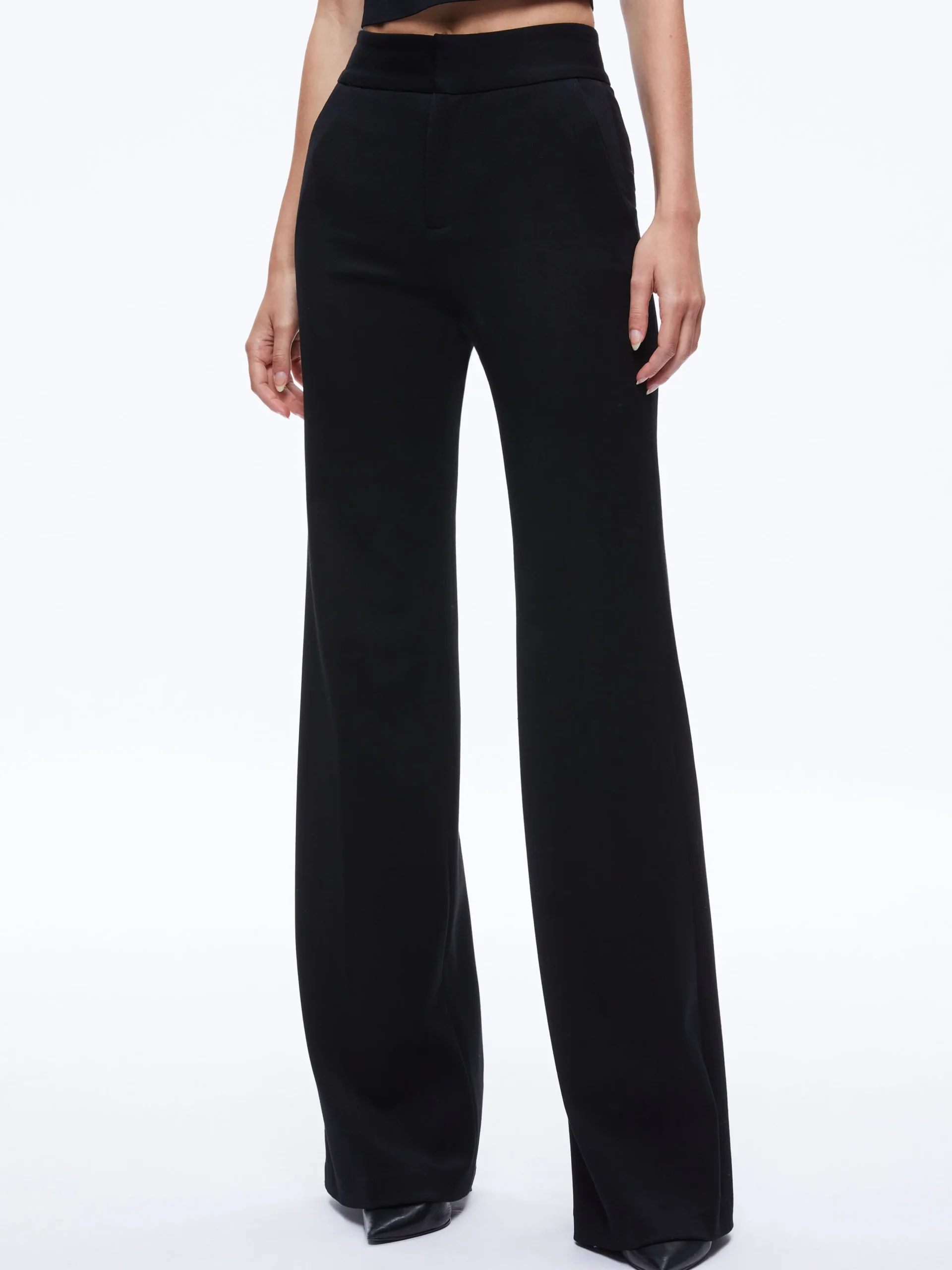 Alice and Olivia ESSENTIALS|THE WORKWEAR EDIT*DEANNA HIGH WAISTED BOOTCUT PANT