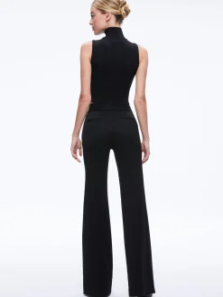 Alice and Olivia ESSENTIALS|THE WORKWEAR EDIT*DEANNA HIGH WAISTED BOOTCUT PANT