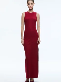 Alice and Olivia GUEST OF|MAXI*DELORA SLEEVELESS MAXI DRESS