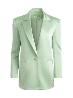 Alice and Olivia JACKETS + COATS*DENNY NOTCH COLLAR BOYFRIEND BLAZER