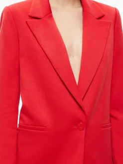 Alice and Olivia JACKETS + COATS*DENNY NOTCH COLLAR BOYFRIEND BLAZER