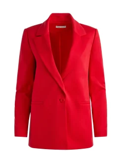 Alice and Olivia JACKETS + COATS*DENNY NOTCH COLLAR BOYFRIEND BLAZER