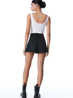 Alice and Olivia ESSENTIALS|SHORTS*DONALD HIGH WAIST SHORT