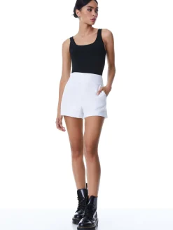 Alice and Olivia ESSENTIALS|SHORTS*DONALD HIGH WAIST SHORT