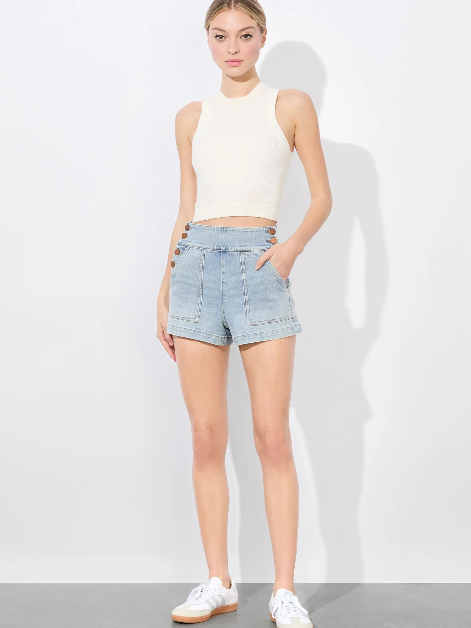 Alice and Olivia JEAN SHOP|SHORTS*DONALD JEAN SHORT