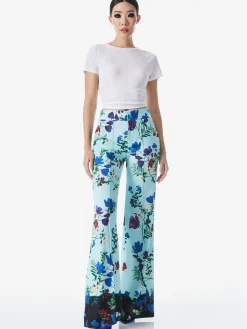 Alice and Olivia PANTS*DYLAN HIGH WAISTED WIDE LEG PANT