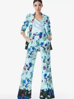 Alice and Olivia PANTS*DYLAN HIGH WAISTED WIDE LEG PANT