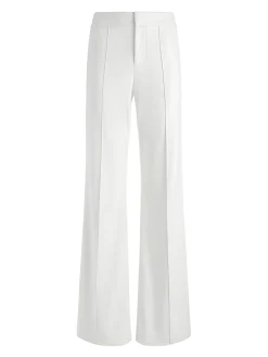 Alice and Olivia VEGAN LEATHER|ESSENTIALS*DYLAN VEGAN LEATHER WIDE LEG PANT