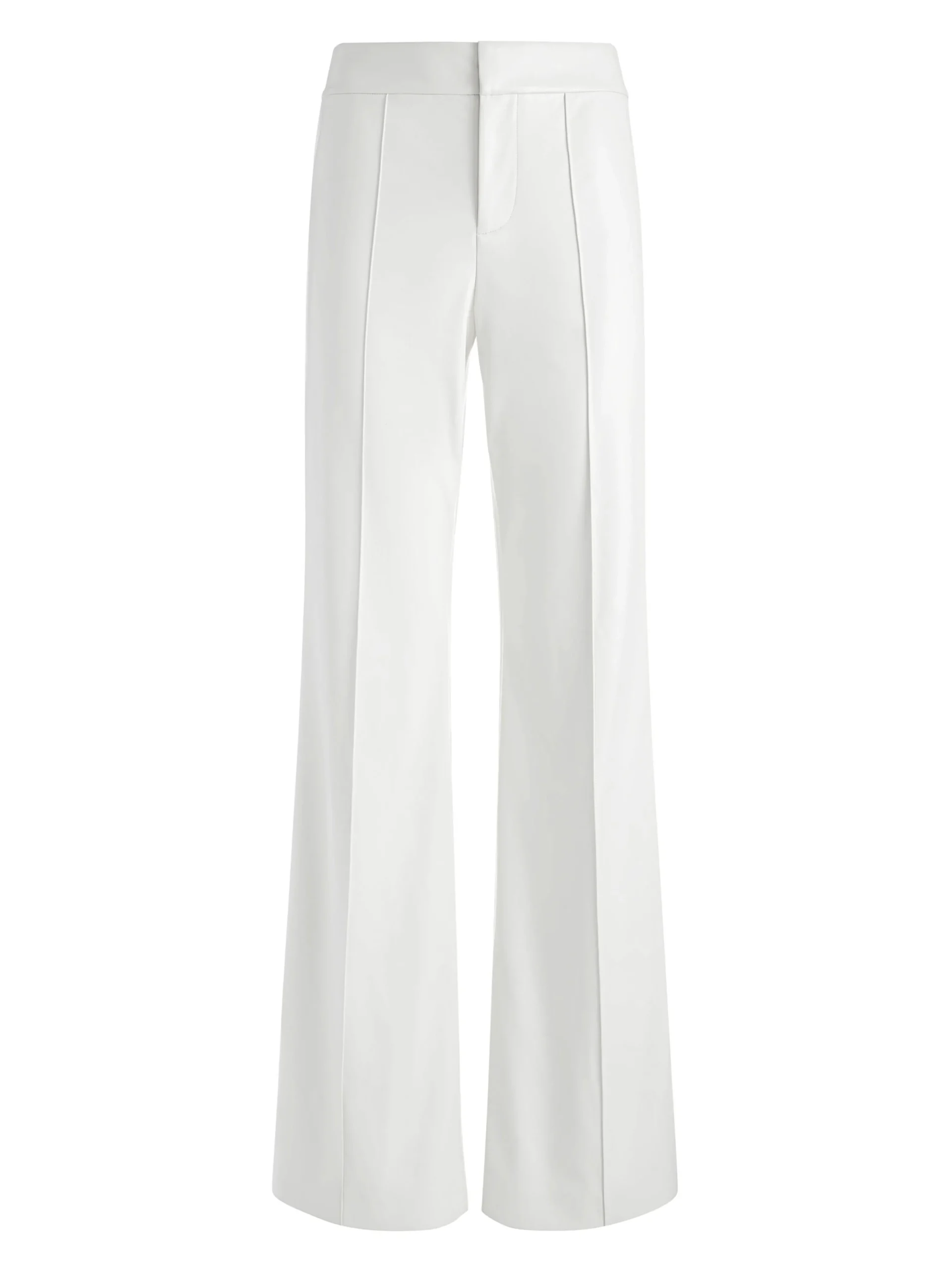 Alice and Olivia VEGAN LEATHER|ESSENTIALS*DYLAN VEGAN LEATHER WIDE LEG PANT