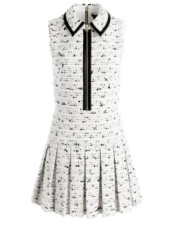 Alice and Olivia ESSENTIALS|THE WORKWEAR EDIT*ELLIS TWEED BOX PLEAT DRESS