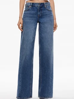 Alice and Olivia JEAN SHOP|JEANS*ERNIE LOW RISE BUCKLE BACK JEAN