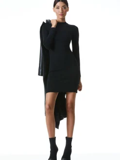 Alice and Olivia ESSENTIALS|MINI*ESTELLE TWO WAY MINI DRESS