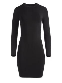 Alice and Olivia ESSENTIALS|MINI*ESTELLE TWO WAY MINI DRESS