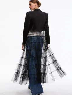 Alice and Olivia STACEY'S FAVORITES|JACKETS + COATS*EVERLY TULLE BLAZER