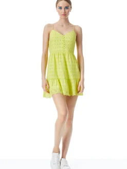 Alice and Olivia DRESSES*FAE SPAGHETTI STRAP MINI DRESS