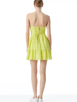 Alice and Olivia DRESSES*FAE SPAGHETTI STRAP MINI DRESS