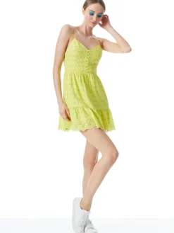 Alice and Olivia DRESSES*FAE SPAGHETTI STRAP MINI DRESS