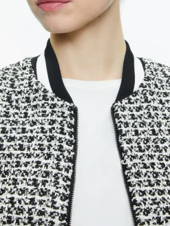 Alice and Olivia THE WORKWEAR EDIT|JACKETS + COATS*FELISA VARSITY BOMBER JACKET