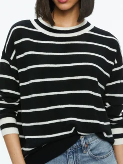 Alice and Olivia ESSENTIALS|SWEATERS*FILA CREWNECK PULLOVER