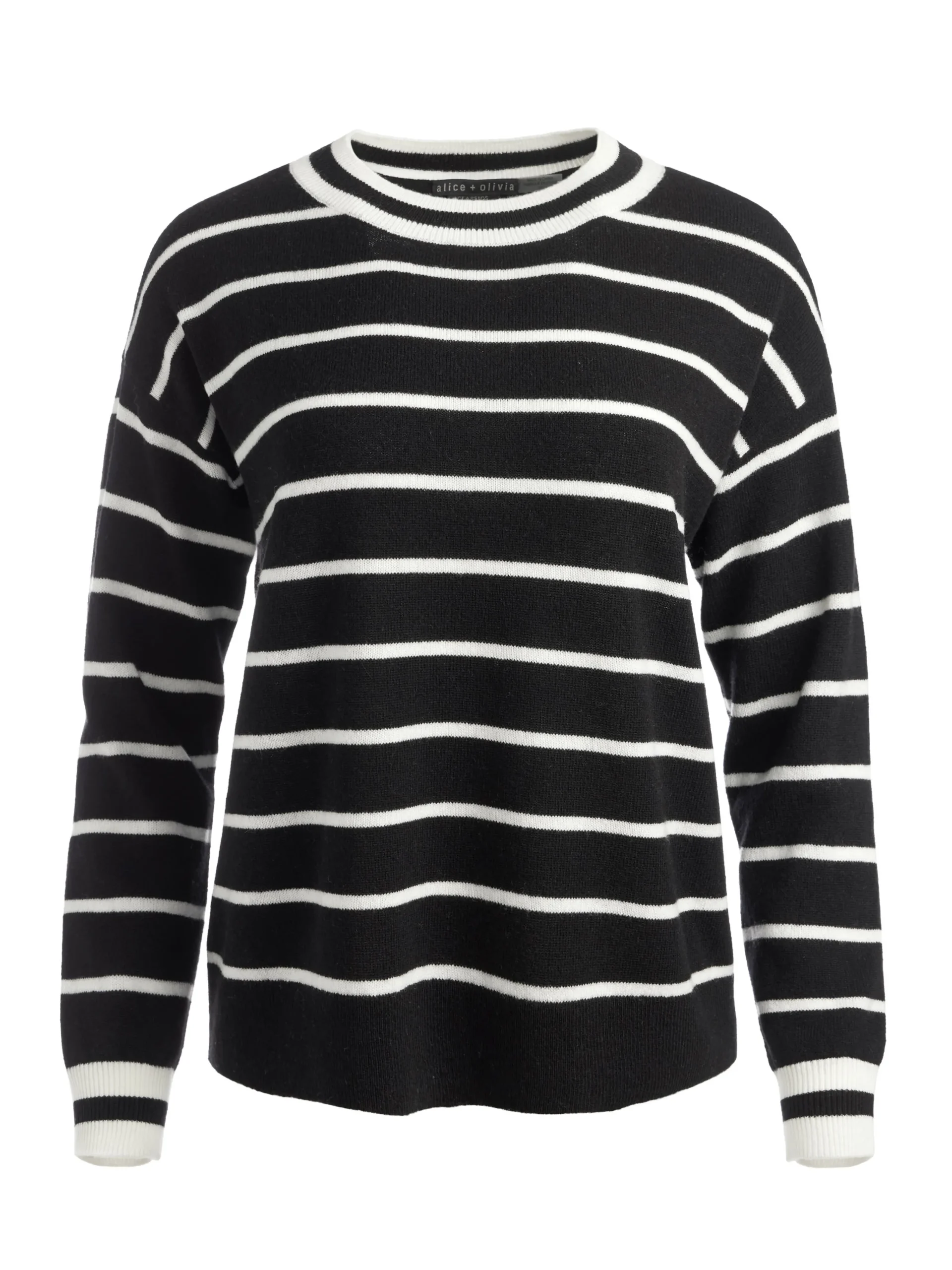 Alice and Olivia ESSENTIALS|SWEATERS*FILA CREWNECK PULLOVER