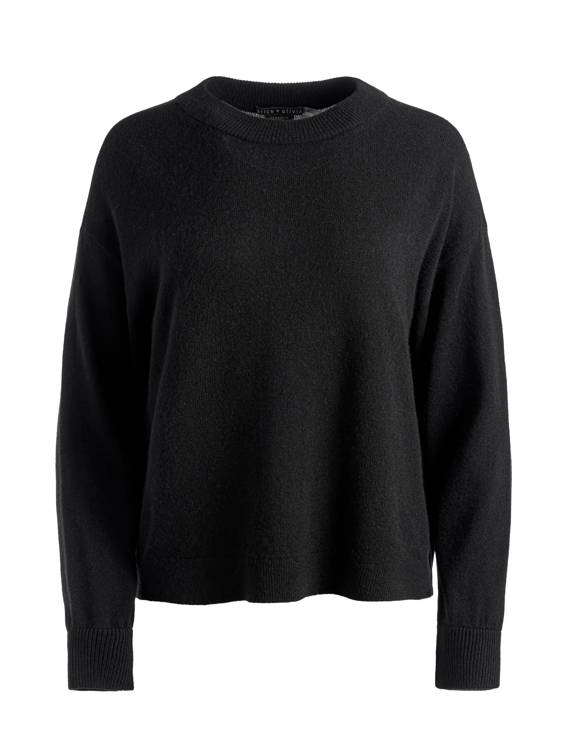 Alice and Olivia ESSENTIALS|SWEATERS*FILA CREWNECK PULLOVER