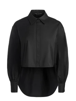 Alice and Olivia ESSENTIALS|THE WORKWEAR EDIT*FINELY HIGH-LOW BLOUSE