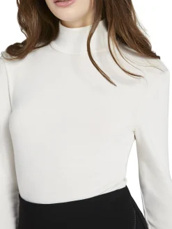 Alice and Olivia ESSENTIALS|SWEATERS*GARRISON SLIM MOCK NECK TOP