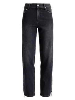 Alice and Olivia JEAN SHOP|JEANS*GAYLE EMBELLISHED SIDE JEAN