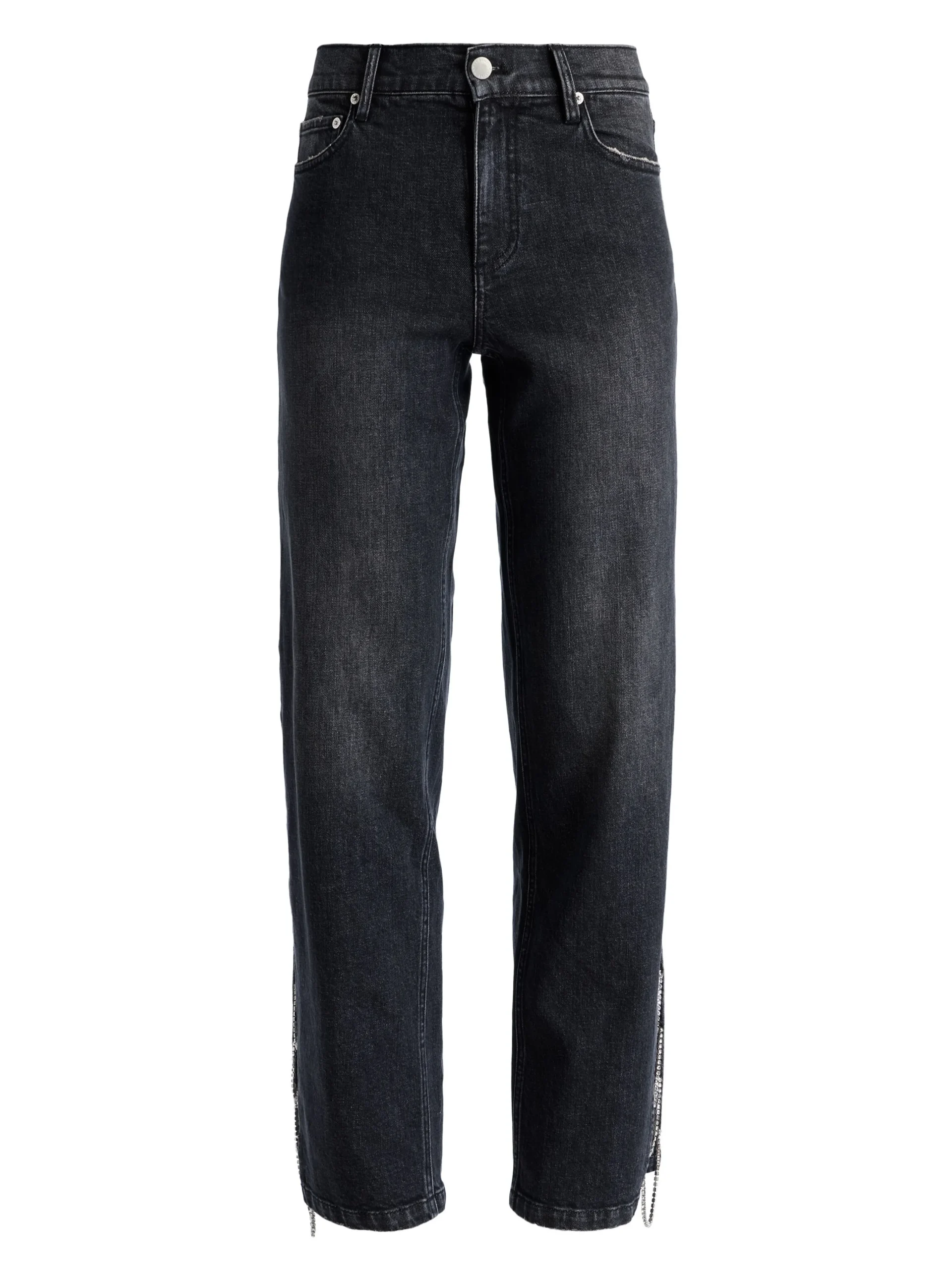 Alice and Olivia JEAN SHOP|JEANS*GAYLE EMBELLISHED SIDE JEAN
