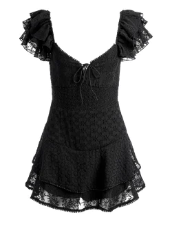 Alice and Olivia JUMPSUITS*HARTFORD SMOCKED BUSTIER ROMPER