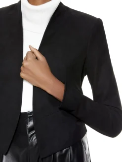 Alice and Olivia ESSENTIALS|THE WORKWEAR EDIT*HARVEY SUEDE JACKET