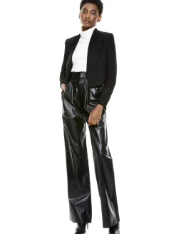Alice and Olivia ESSENTIALS|THE WORKWEAR EDIT*HARVEY SUEDE JACKET
