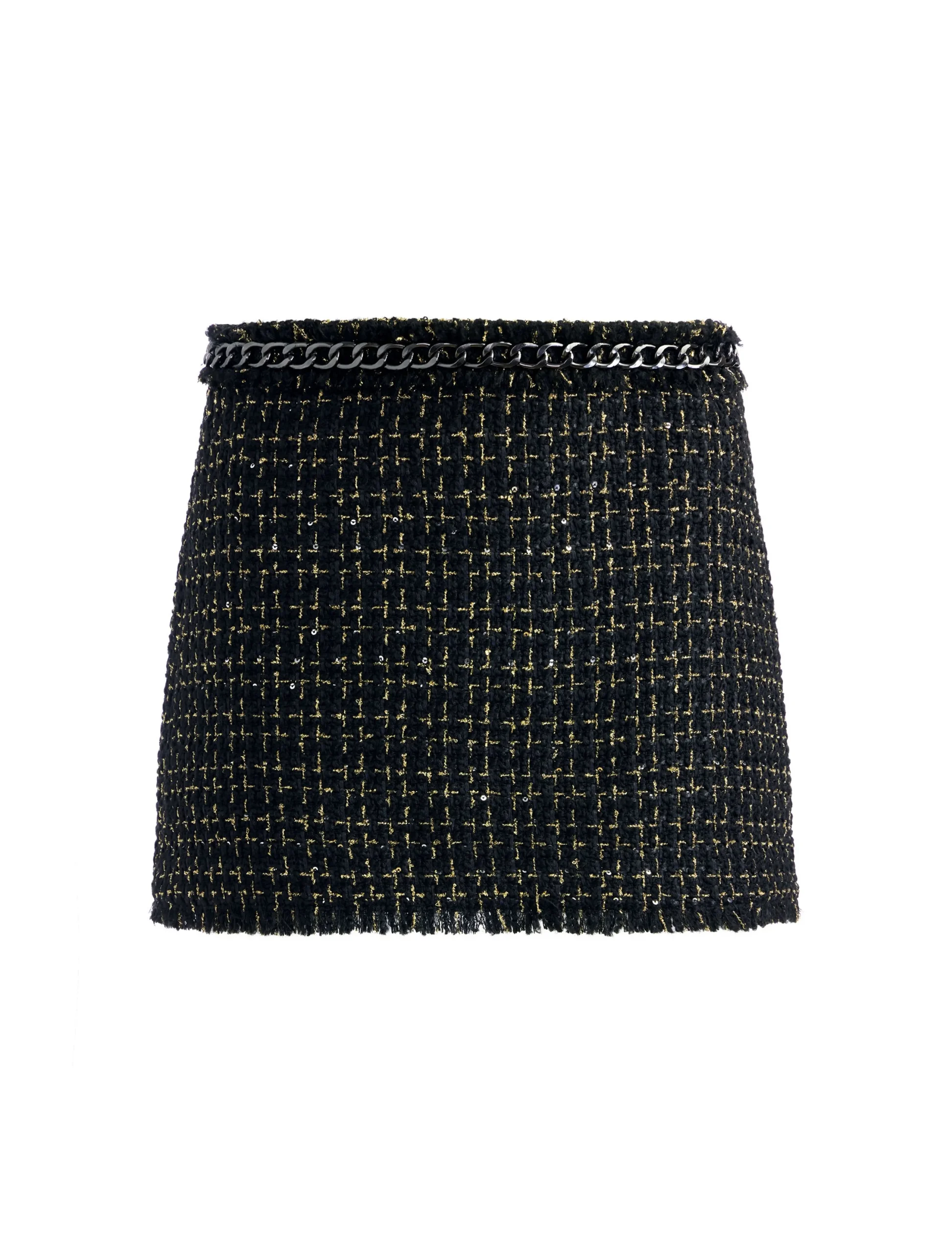 Alice and Olivia SUITS|SKIRTS*JALEN CHAIN MINI SKIRT