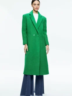 Alice and Olivia STACEY'S FAVORITES|JACKETS + COATS*JIMMY OVERSIZED COAT WITH LONG LAPEL