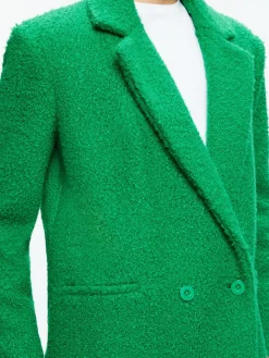 Alice and Olivia STACEY'S FAVORITES|JACKETS + COATS*JIMMY OVERSIZED COAT WITH LONG LAPEL