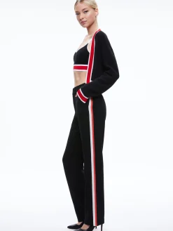 Alice and Olivia MATCHING SETS*JUANA CROPPED CARDIGAN + MAUDE BRALETTE