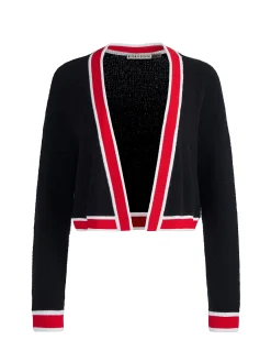 Alice and Olivia MATCHING SETS*JUANA CROPPED CARDIGAN + MAUDE BRALETTE