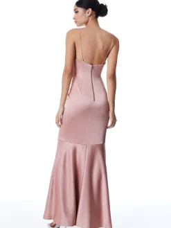 Alice and Olivia ESSENTIALS|MAXI*JULIETTA MAXI SLIP DRESS