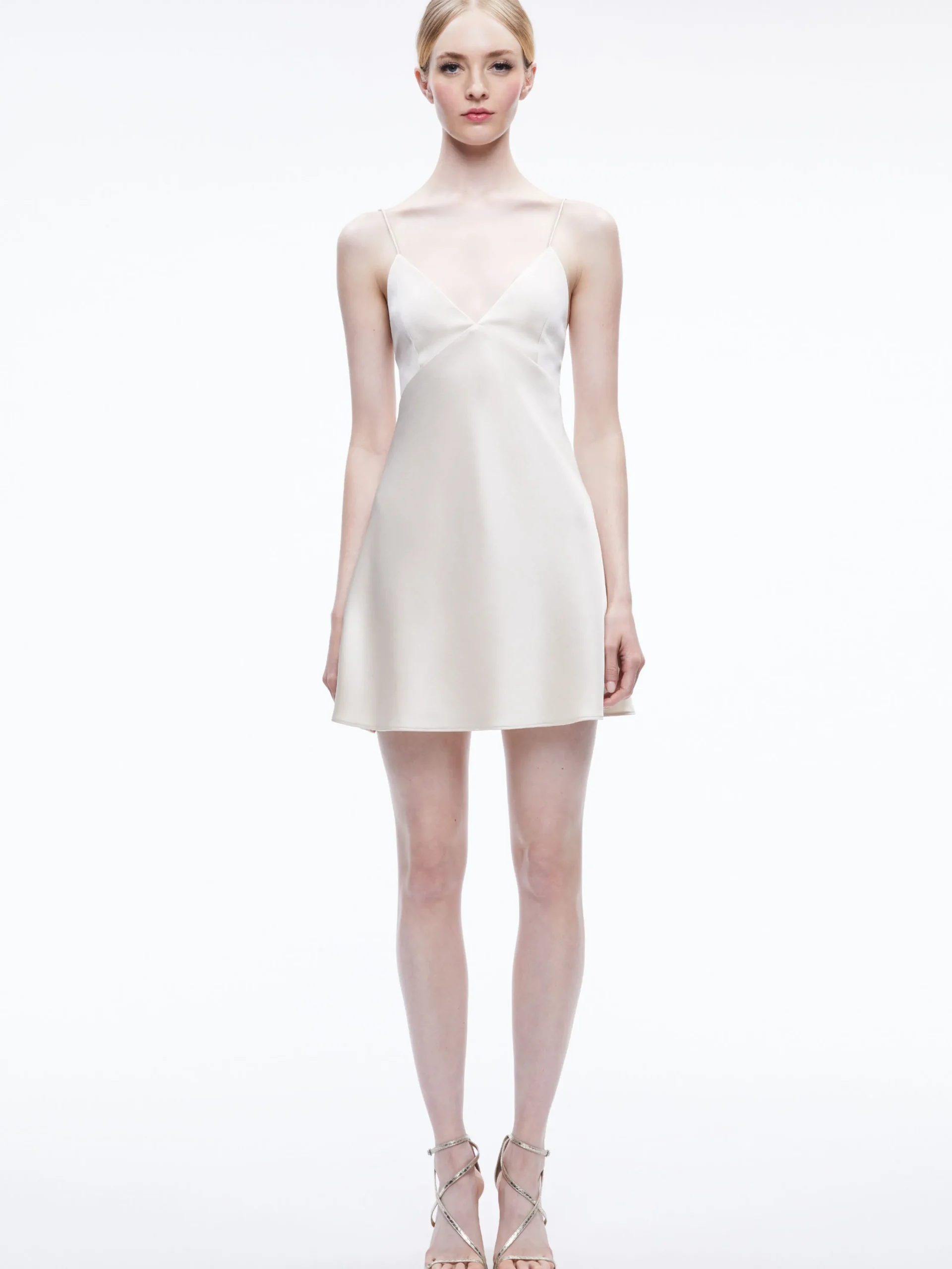 Alice and Olivia MINI|DRESSES*JULIETTA MINI SLIP DRESS