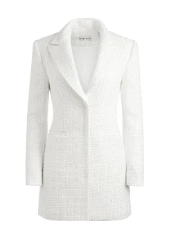Alice and Olivia GUEST OF|MINI*JUSTIN TWEED BLAZER DRESS
